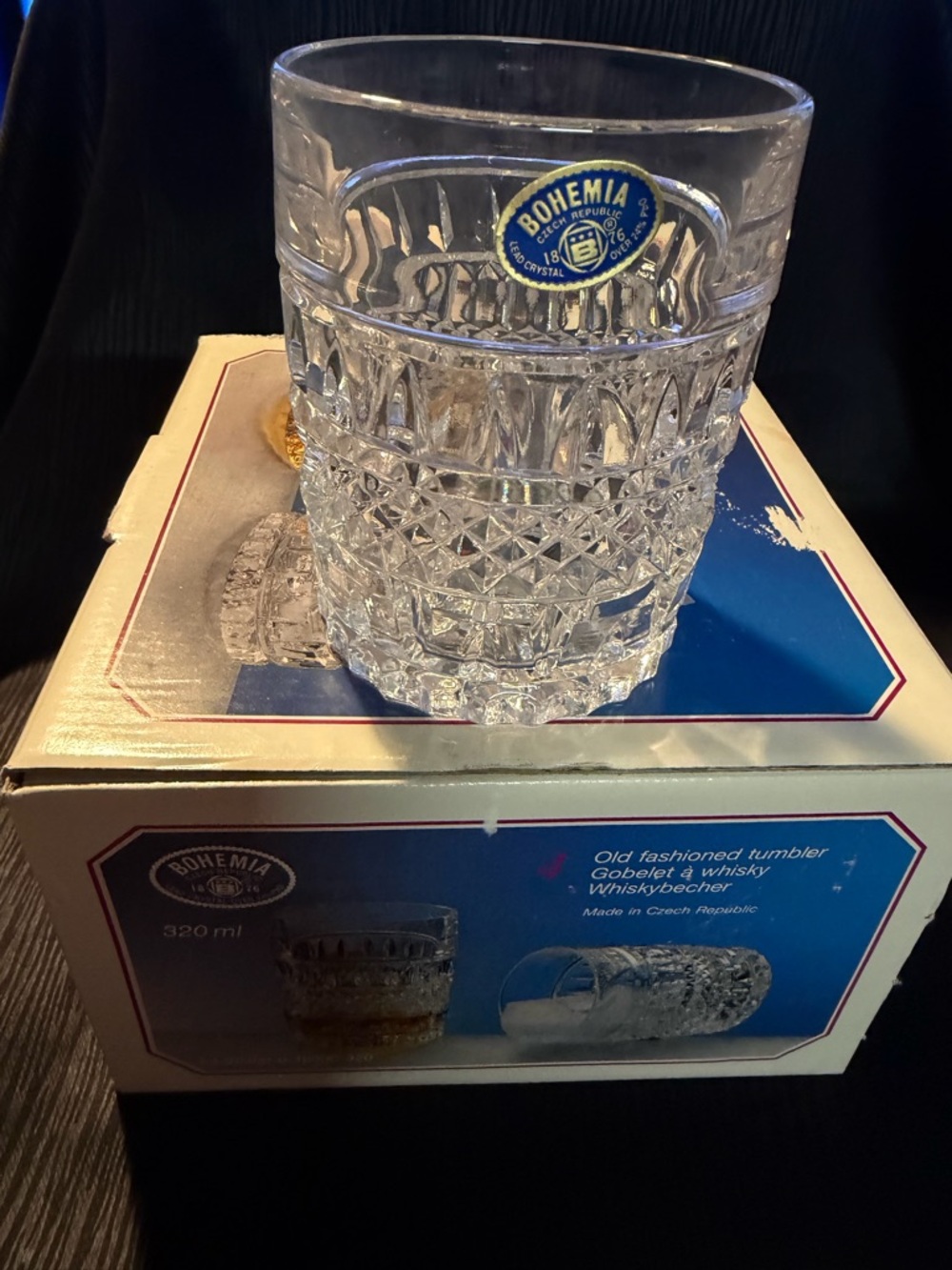 Crystal Clear Old-Fashioned Tumbler - Clear